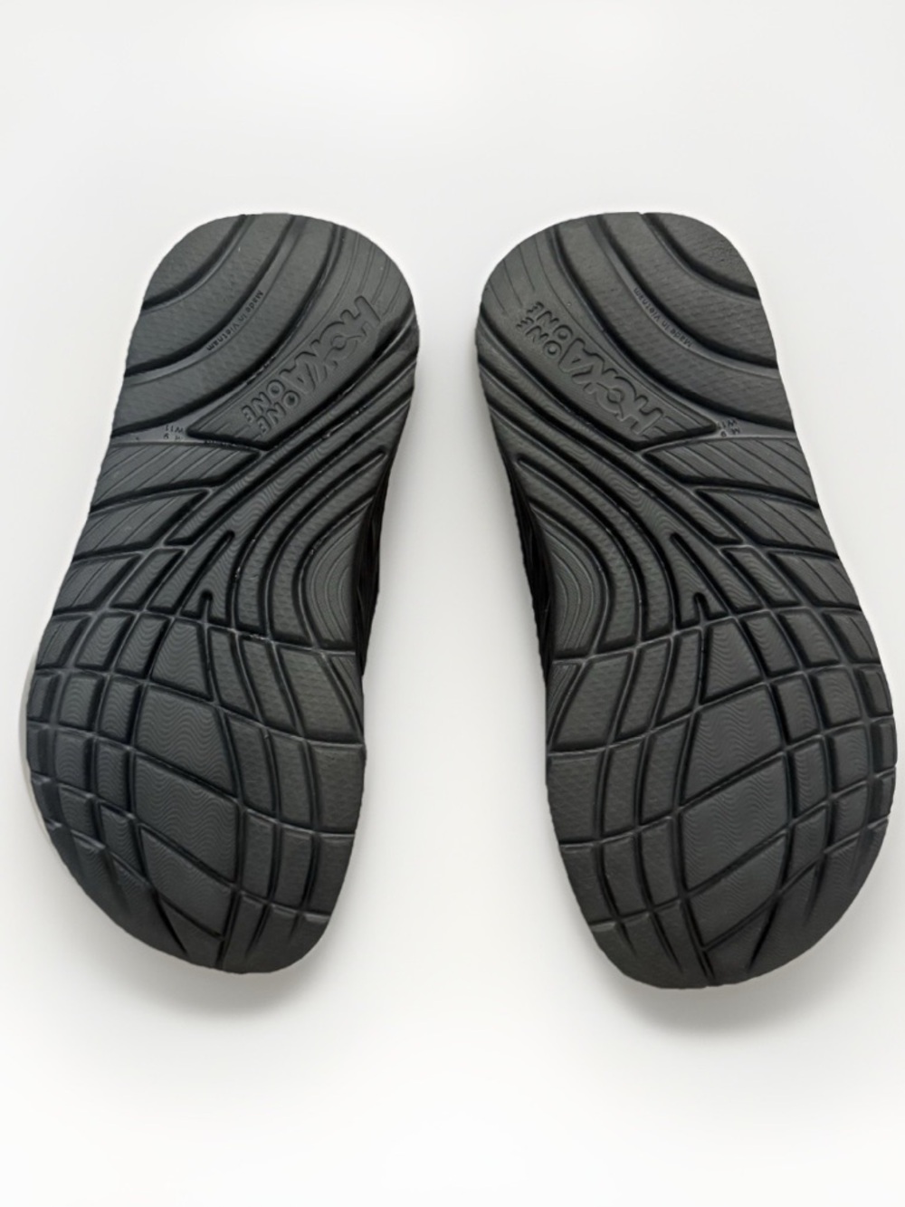 Hoka One One Ora Recovery Black Slip-On Slide Sandals Women’s 11 Men’s 9 Support - Picture 4 of 5